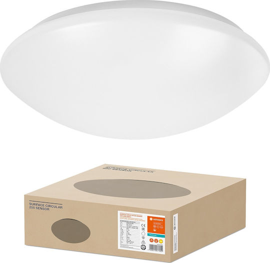 Ledvance SF Cιrcular 250 Deckenleuchte Badezimmer 25cm Weiß mit Integrierter LED