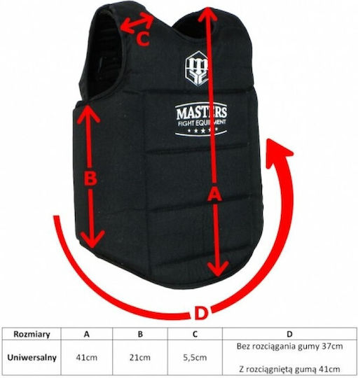 Masters Jr 08568k Martial Arts Chest Protectors Child