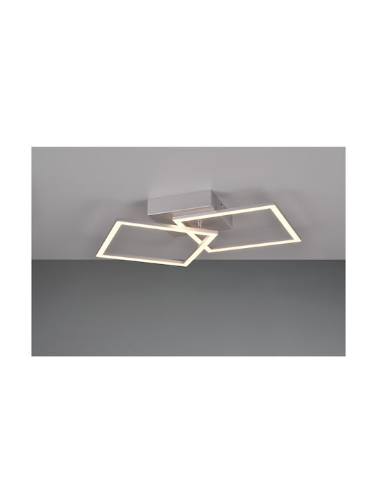 Trio Lighting Plafonieră de Tavan 60buc Gri cu LED Integrat