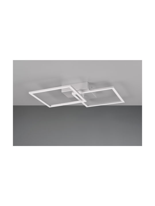 Trio Lighting Plafonieră de Tavan 60buc Gri cu LED Integrat