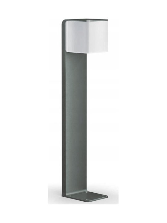 Steinel Φωτιστικό Κολωνάκι LED Εξωτερικού Χώρου 9.1W με Θερμό Λευκό Φως IP44 Γκρι