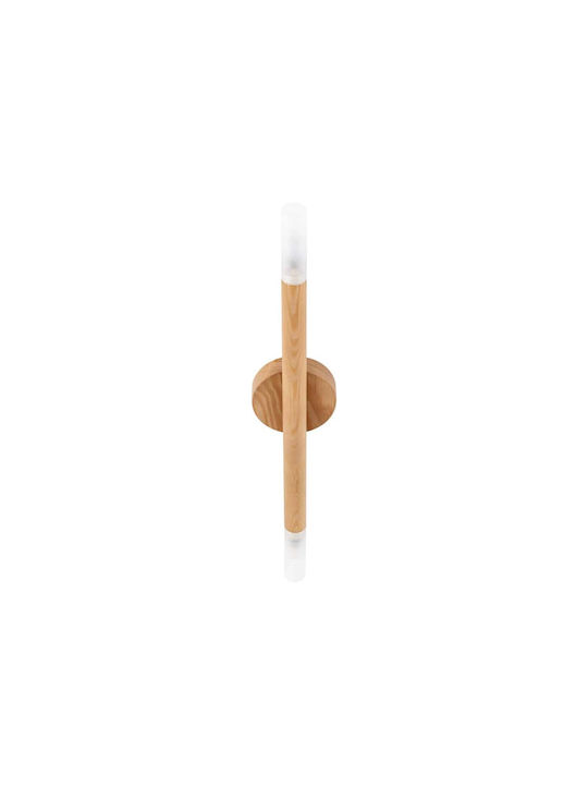 TK Lighting Πλαφονιέρα Οροφής 51εκ. Καφέ με Ντουί G9