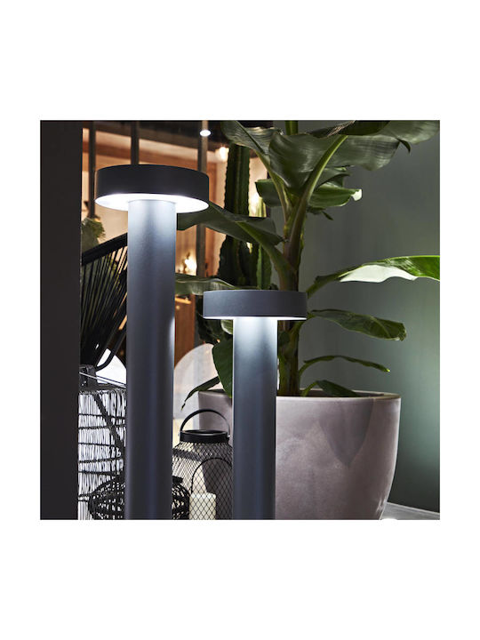 Ideal Lux Tesla Outdoor Floor Lamp Small Post 15W IP44 for G9 Socket Black