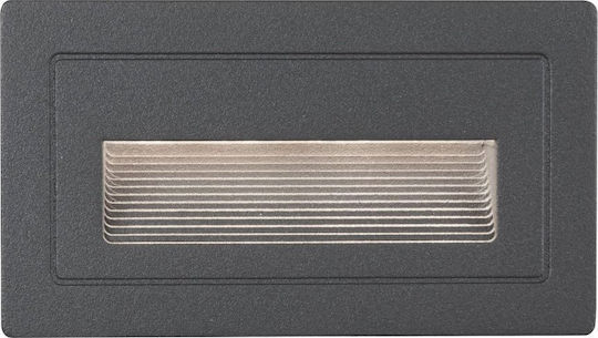 Paulmann Επιτοίχια Εξωτερική Πλαφονιέρα IP44 10.3x6.2εκ.