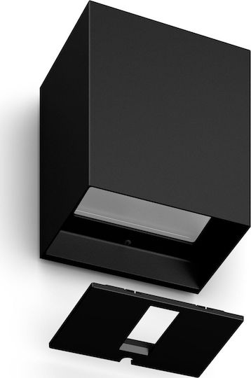 Philips Resonate Επιτοίχιο Εξωτερικό Φωτιστικό LED IP44 8W με RGBW Φως