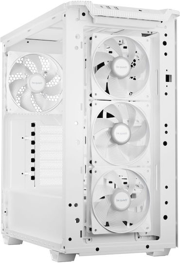 Be Quiet Pure Base 501 LX Gaming Midi Tower Computer Case with Side Window and RGB Lighting White