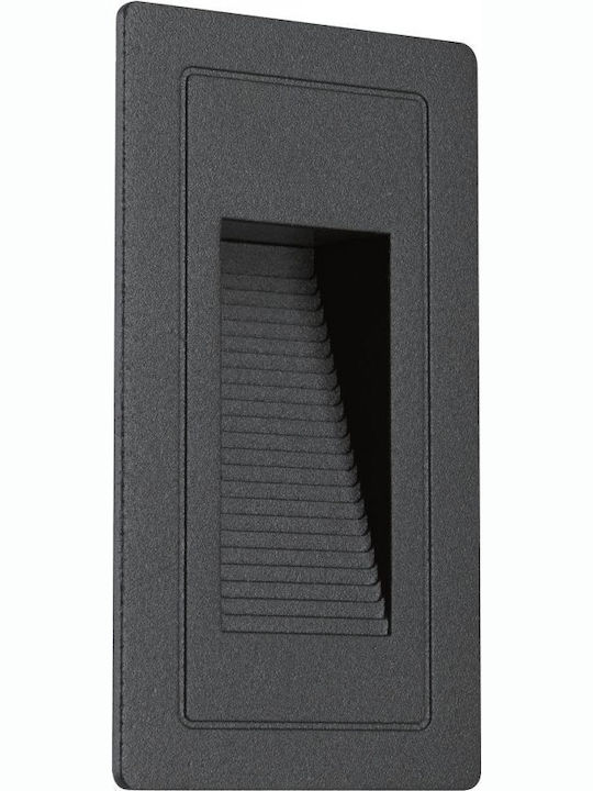 Paulmann Επιτοίχιο Εξωτερικό Σποτ LED IP44 4W με Θερμό Λευκό Φως 62εκ.