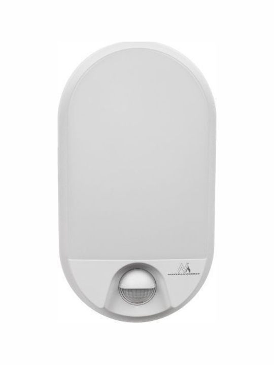 Maclean Energy Wandmontierte Außenleuchte LED IP54 15W mit Natürliches Weiß Licht