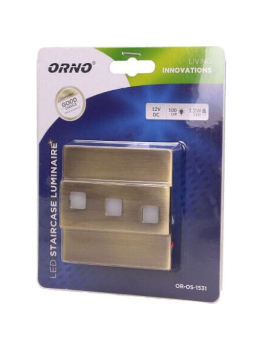 Orno Wandmontierte Außenleuchte LED