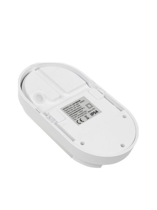 Maclean Energy Wandmontierte Außenleuchte LED IP54 15W mit Natürliches Weiß Licht