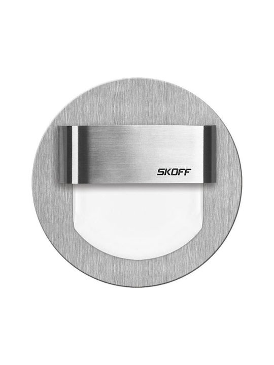 Skoff Wandmontierte Außenleuchte LED IP20 0.8W mit Warmweiß Licht