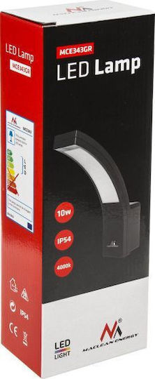 Maclean Energy Επιτοίχιο Εξωτερικό Φωτιστικό LED 10W 4000K Maclean Energy Επιτοίχιο Εξωτερικό Φωτιστικό LED 10W 4000K