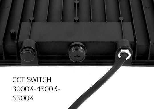 VK Lighting Στεγανός Προβολέας LED 150W Θερμό Λευκό 3000K IP65