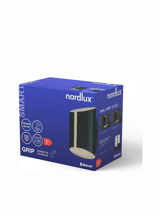 Nordlux Grip Wall-Mounted Outdoor Ceiling Light LED IP54 9W Double Beam 15x18εκ.