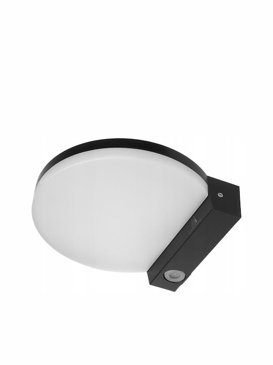 Maclean Energy Wall-Mounted Outdoor Light LED IP65 15W with Natural White Light