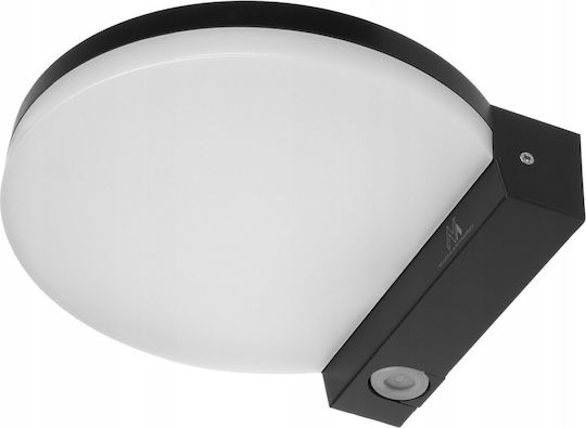 Maclean Energy Επιτοίχιο Εξωτερικό Φωτιστικό LED IP65 15W με Φυσικό Λευκό Φως