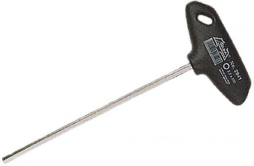 Athlet Cheie Allen în formă T-Piece cu vârf de dimensiune 3mm