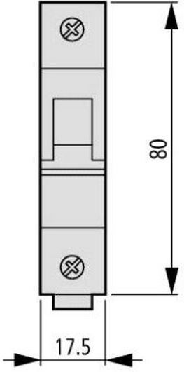 Eaton Automatischer Schutzschalter 1A Einpolig AC 278618