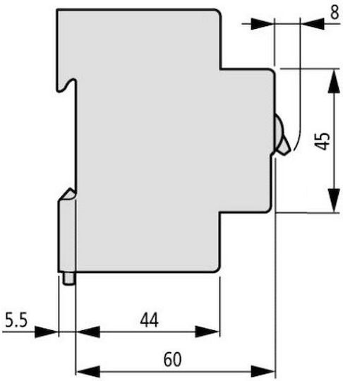 Eaton Automatic Circuit Breaker 4A Single-pole AC 278527