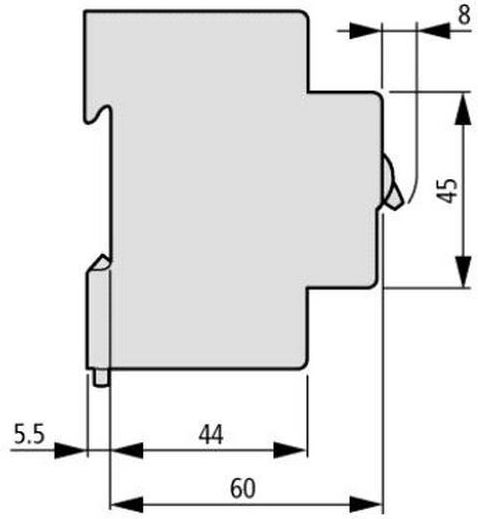 Eaton Automatic Circuit Breaker 25A Triple-pole AC 278898