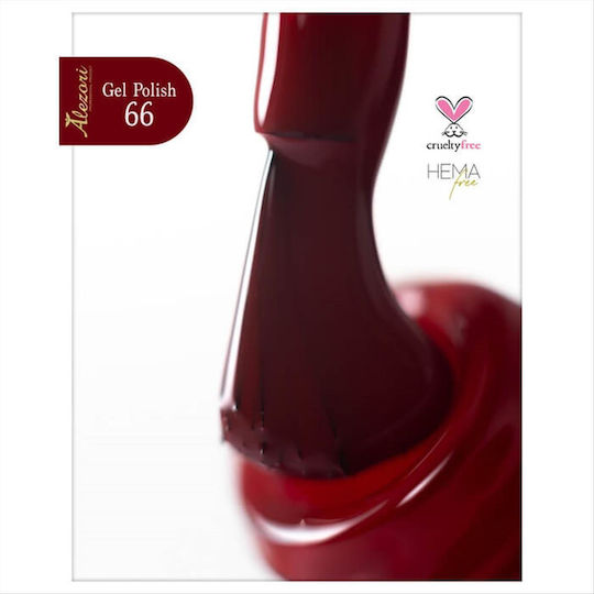 Alezori Halb-permanenter Nagellack Red Carpet 07 15ml 1Stück