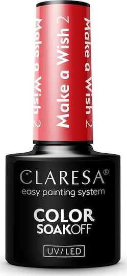 Claresa Make a Wish 2 Gel Nagellack Mit Glitzer 5g