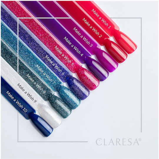 Claresa Make a Wish 2 Gel Nagellack Mit Glitzer 5g