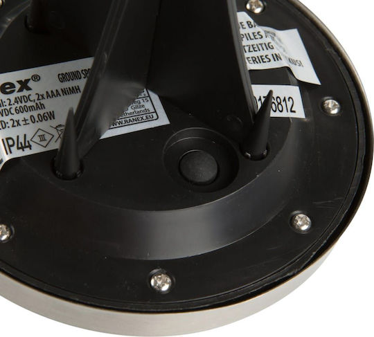 Ranex Καρφωτό Ηλιακό Φωτιστικό IP44 12x13.5εκ.