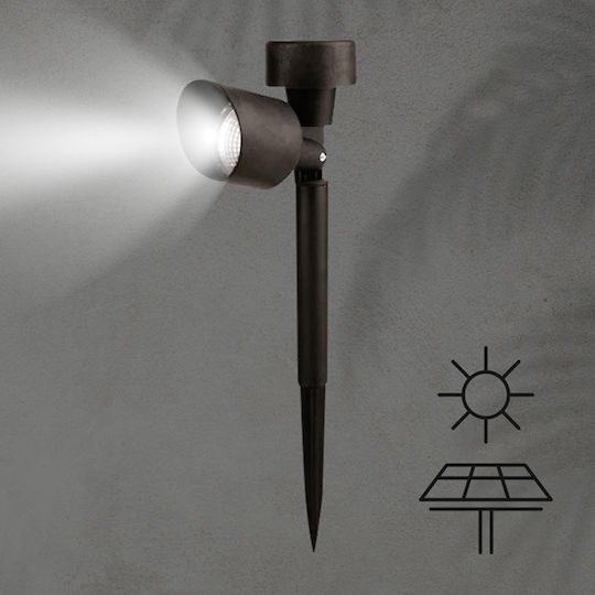 Eurolamp Καρφωτό Ηλιακό Φωτιστικό με Φυσικό Λευκό Φως 4000K IP44