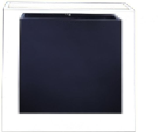 Woodwell Planter Box Concrete Black 61x26x61cm.