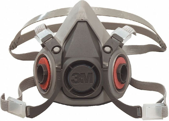 3M Maske Halbes Gesicht mit Filtern 6059 und Vorfiltern 5935