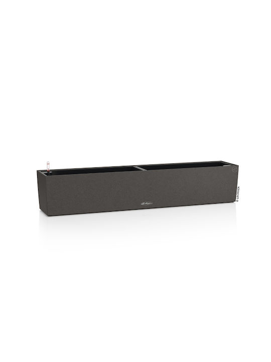 Lechuza Balconera Auto-udare Planter Box Plastic Întuneric 100x19x19cm.