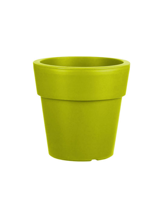 Et Plast Αναΐς Γλάστρα Πλαστική Λαδί 30x30x28εκ.