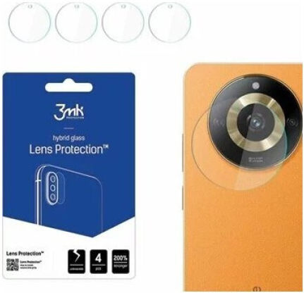 Flexible Glass Lens Προστασία Κάμερας Tempered Glass Διάφανο για το Realme 11