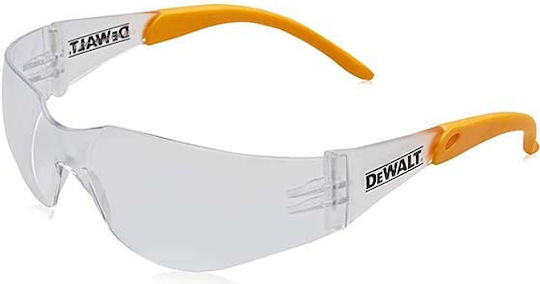 Dewalt Safety Glasses for Protection with Transparent Lenses 1pcs