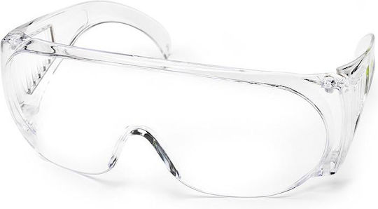 Krausmann Safety Glasses for Protection with Transparent Lenses 1pcs