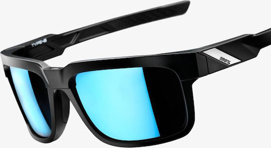 100% Ochelari de Protecție pentru Muncă cu Negri Lentile Reflectori 1buc