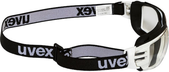 Uvex Pheos CX2 Sonic Γυαλιά / Μάσκα Εργασίας για Προστασία με Διάφανους Φακούς