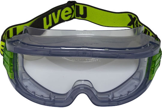 Uvex Ultravision Wide Vision Goggle Γυαλιά / Μάσκα Εργασίας για Προστασία με Διάφανους Φακούς