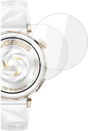 Hofi Glass Pro+ Tempered Glass for the Huawei Watch GT 5 Pro 42 mm 2pcs