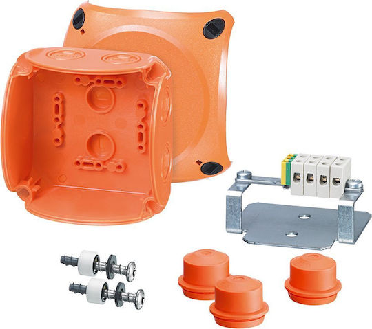 Hensel Surface Mounted Electrical Box Watertight IP65 in Orange Color