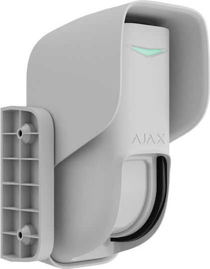 Ajax Systems Curtain Outdoor PET Ασύρματος RF Αισθητήρας Κίνησης Κουρτίνας Μικροκυμάτων & Υπερύθρων 8° Εμβέλειας 12m με Antimasking