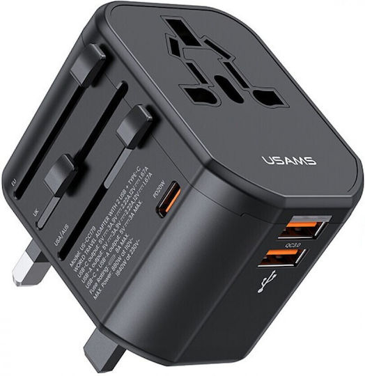 Usams Us Steckdosenadapter zu Universal