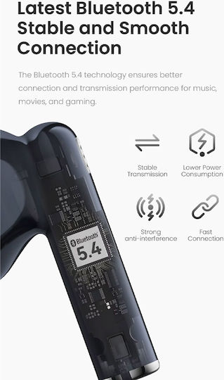 Haylou X1 Plus Earbud Bluetooth Handsfree Ακουστικά με Θήκη Φόρτισης Λευκά