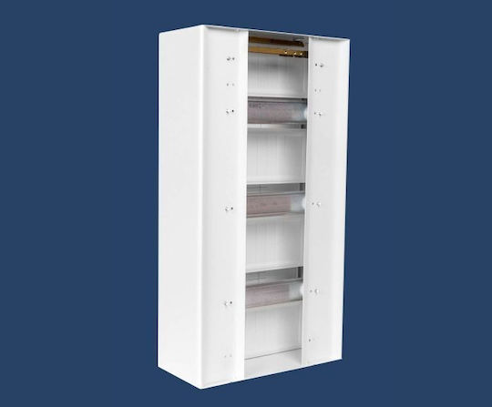 Karwasz Elektrischer Sicherungskasten Wandmontage, 3 Reihen, 12 Elemente