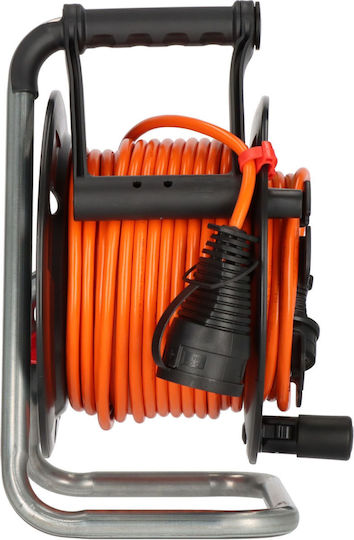 Brennenstuhl Waterproof Extension Reel Cord Black