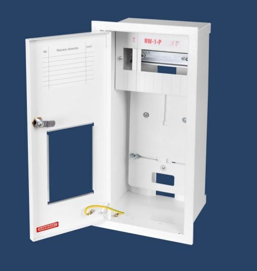 Concealed 1-meter Meter Cabinet 1-phase 6 Moduls Ip30 Rw-1-p Z O