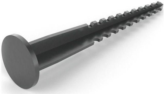 Cellfast Metallische Gartenhecke in Schwarz Farbe 4,5cm x 1m 4 Stück
