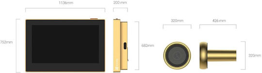 Ezviz HP2 Door Viewer Gold