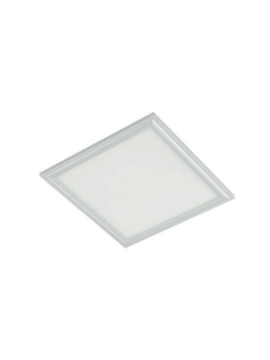 Elmark Stellar Τετράγωνο LED Panel 40W με Φυσικό Λευκό Φως 4000K